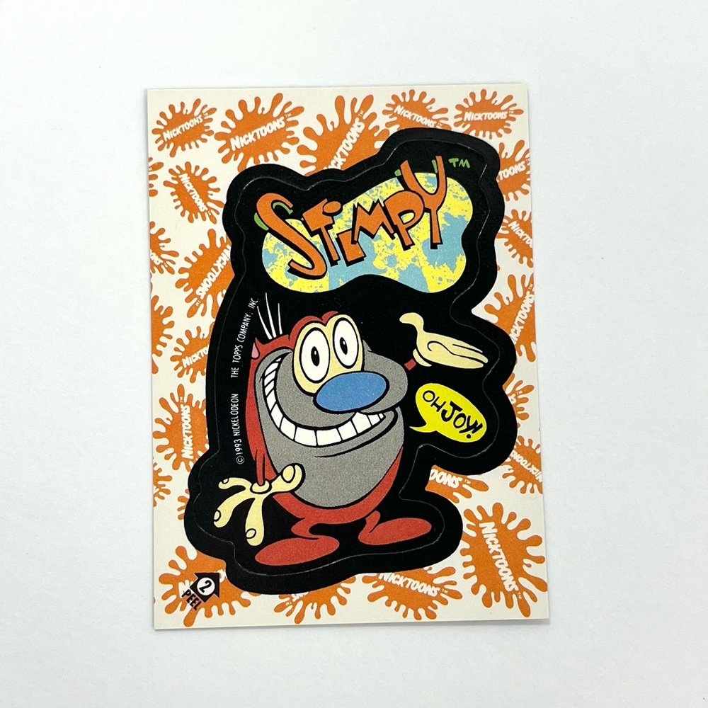 Vintage Nicktoons 1993 Topps Nickelodeon Complete Sticker Set - Picture 4 of 13